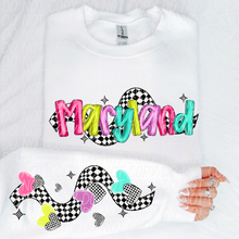 Load image into Gallery viewer, Bright Checkered States(All 50 states available) DTF TRANSFER