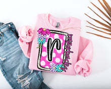 Load image into Gallery viewer, Floral Bloom Mascot Dropdown TRANSFER CAP MAR
