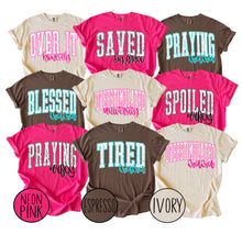 Load image into Gallery viewer, Chaos Distressed Sayings TRANSFER HOOPLA JAN 26