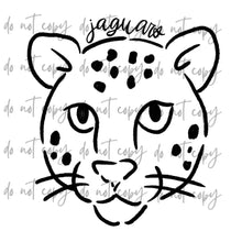 Load image into Gallery viewer, Doodle Single Color Mascots Dropdown TRANSFER