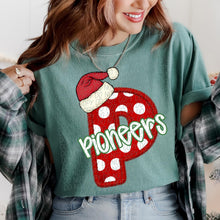 Load image into Gallery viewer, Dotted Letter Santa Hat Mascot DROPDOWN TRANSFER CSD
