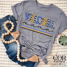 Load image into Gallery viewer, Volleyball Mama Checkered Color Dropdown TRANSFER FEB COR