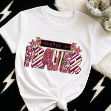 Load image into Gallery viewer, Powered By Prayer Pink Leopard TRANSFER DWS FEB 26
