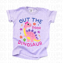 Load image into Gallery viewer, Out The Door Pink Dinosaur TRANSFER UAC APR 26
