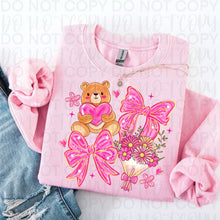 Load image into Gallery viewer, Vday Bear Coquette TRANSFER UAC JAN 26