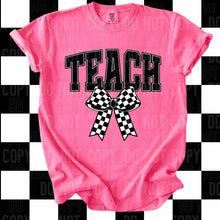 Load image into Gallery viewer, Occupation Checkered Bow Dropdown TRANSFER SBB FEB