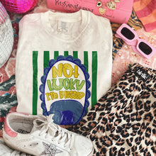 Load image into Gallery viewer, Not Lucky I’m Blessed Stripe TRANSFER KAYNDI FEB 26