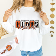 Load image into Gallery viewer, Basketball Boxes Letters Mascots With SLEEVE OPTION TRANSFER CAP JAN