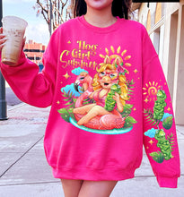 Load image into Gallery viewer, Hog Girl Summer With SLEEVE OPTION TRANSFER GRAVITEE FEB