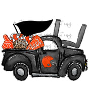 Load image into Gallery viewer, Football Cheer Spirit Truck (Add Name) Customized DTF TRANSFER