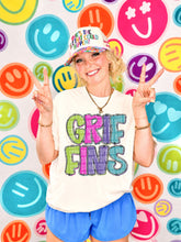 Load image into Gallery viewer, Hopscotch Hues Stacked School Mascots DROPDOWN TRANSFER CAP JUNE 26