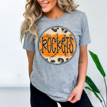 Load image into Gallery viewer, Leopard Basketball Circle Mascot DROPDOWN TRANSFER SDD