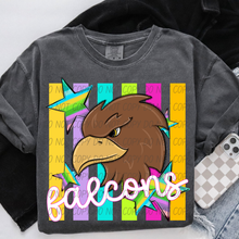 Load image into Gallery viewer, Neon Stripes Mascots DROPDOWN TRANSFER CSD APR 26