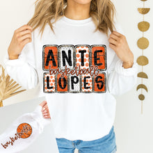 Load image into Gallery viewer, Basketball Boxes Letters Mascots With SLEEVE OPTION TRANSFER CAP JAN