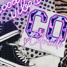 Load image into Gallery viewer, Perfectly Purple State(all 50 states available) TRANSFER ECHT MAR