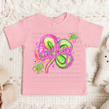Load image into Gallery viewer, Lucky Pink Neon Shamrock TRANSFER SSD JAN