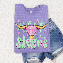 Load image into Gallery viewer, Preppy Starry Eyed Pink Mint Mascots DROPDOWN TRANSFER CAP MAY 26