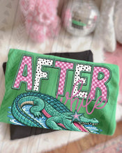 Load image into Gallery viewer, Later Gator Faux Embroidery Front or Back DROPDOWN TRANSFER KAI APR 26
