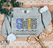 Load image into Gallery viewer, Swim Mama Checkered Color Dropdown TRANSFER MAR COR