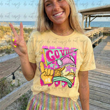 Load image into Gallery viewer, Go Preppy Pink Mascot TRANSFER GGD DROPDOWN TRANSFER MAY 26