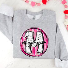 Load image into Gallery viewer, Pink Brush Dalmatian Valentine Names DROPDOWN TRANSFER SDD