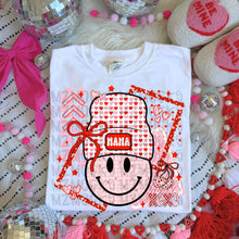 Load image into Gallery viewer, Heart Beanie Happy Mama or Mini Dropdown TRANSFER MZM JAN 26