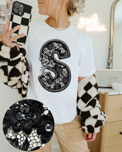 Load image into Gallery viewer, Black Lace Mascot Dropdown TRANSFER CAP FEB