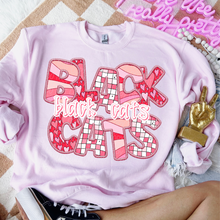 Load image into Gallery viewer, Heart Checkered Mascots Faux Embroidery DROPDOWN TRANSFER CSD JAN 25