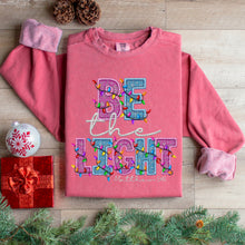 Load image into Gallery viewer, Be The Light Faux Snowflake Lights TRANSFER SDD