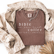 Load image into Gallery viewer, Bible Coffee In Hand DROPDOWN TRANSFER Bellab JUNE