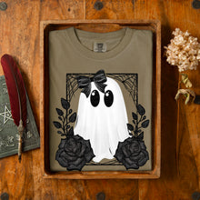 Load image into Gallery viewer, Black White Ghost Mock TRANSFER SDD SEPT