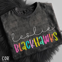 Load image into Gallery viewer, Neon Bright Line Blackhawks DROPDOWN TRANSFER COR