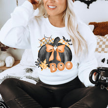 Load image into Gallery viewer, Boo Black Orange Pumpkin TRANSFER sdd