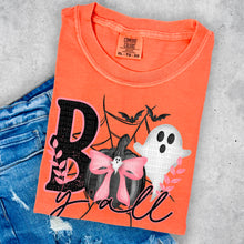 Load image into Gallery viewer, Boo Yall - Pumpkin / ghost / bow / spider web | TRANSFER sdd