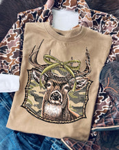 Load image into Gallery viewer, Buck Camo And Frame With Bow DROPDOWN TRANSFER AGCM DEC 25