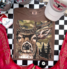 Load image into Gallery viewer, Buck Hunt Distressed Camo Leopard Checker With Bow/Background DROPDOWN TRANSFER AGCM DEC 25