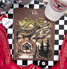 Load image into Gallery viewer, Buck Hunt Distressed Camo Leopard Checker With Bow/Background DROPDOWN TRANSFER AGCM DEC 25