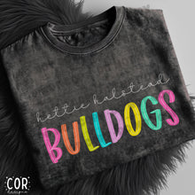 Load image into Gallery viewer, Neon Bright Line Bulldogs DROPDOWN TRANSFER COR