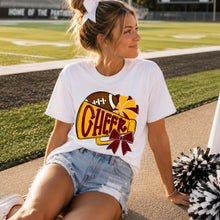 Load image into Gallery viewer, Cheer Football Poms And Megaphone Color Option DROPDOWN TRANSFER SDD JUNE 26