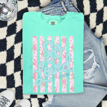 Load image into Gallery viewer, So Loved Blue Floral TRANSFER TCC MAR 26