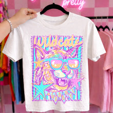 Load image into Gallery viewer, Pink Bright Framed Star Eyes Mascots DROPDOWN TRANSFER AGCM APR 26