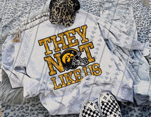 Load image into Gallery viewer, They Not Like Us Faux Embroidery Mascot DROPDOWN TRANSFER TGG 24
