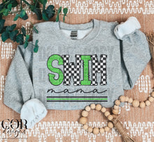 Load image into Gallery viewer, Swim Mama Checkered Color Dropdown TRANSFER MAR COR