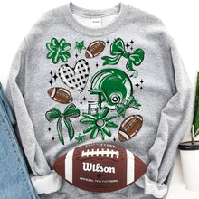 Load image into Gallery viewer, Play Ball Football Collage DROPDOWN TRANSFER BIA