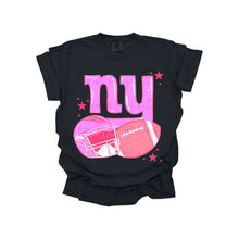 Load image into Gallery viewer, Pink + Purple Toned Football Team DROPDOWN TRANSFER MWG JUNE 25