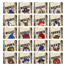 Load image into Gallery viewer, Grunge Varsity Mascot DROPDOWN TRANSFER KAYNDI AUG 26