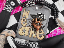 Load image into Gallery viewer, We Are Gold Glitter Mascot DROPDOWN TRANSFER