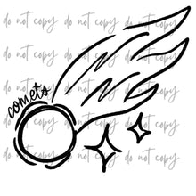 Load image into Gallery viewer, Doodle Single Color Mascots Dropdown TRANSFER