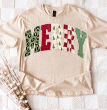 Load image into Gallery viewer, Merry Green Leopard Plaid Paint Arch TRANSFER TUESDAY