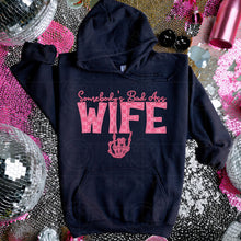 Load image into Gallery viewer, Somebody’s Bad Ass Faux Embroidery Titles DROPDOWN TRANSFER HMWK DEC